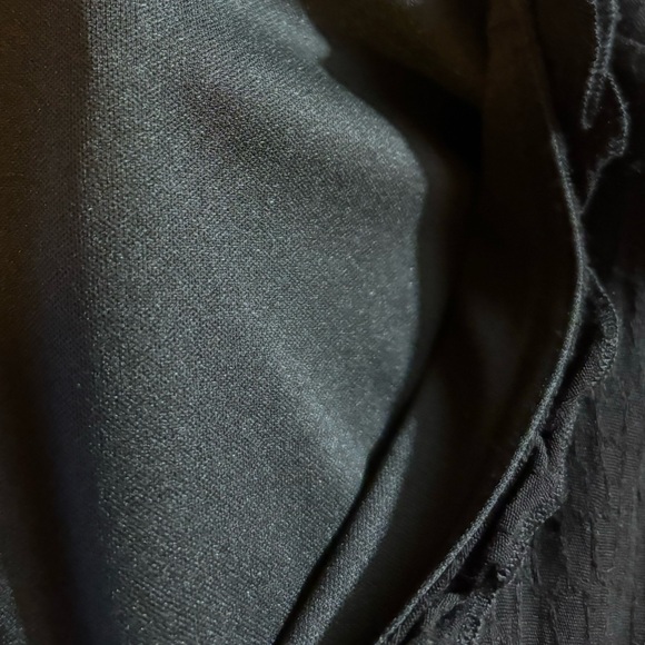 New, never worn , but took tag off. Altar’d State Black Babydoll Ruffle Dress - Picture 9 of 11